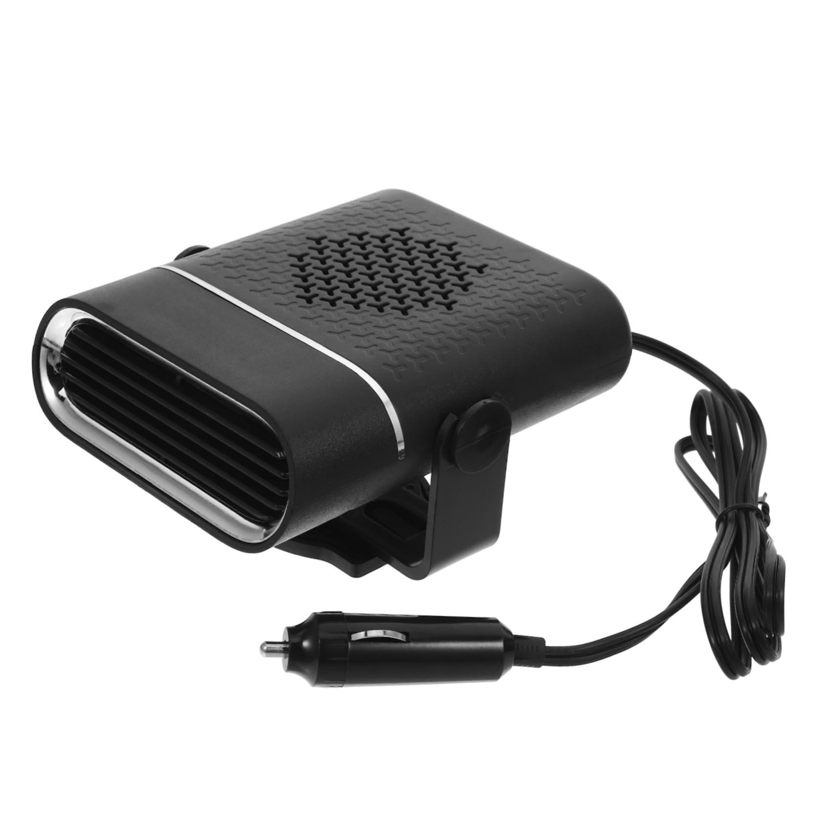 BUGUUYO 1 Stk Heizung Kfz Heizlüfter portable heater Kfz Entfroster infrotheitzung auto entfroster Auspuff Mini Kühlung Solar- Luft Tragbarer Fahrzeugtrockner Fahrzeug Entnebler Abs Black von BUGUUYO