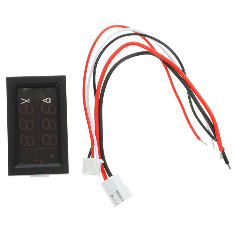 BUGUUYO 1 Stk Spannung und Strom Meter Batterietester Watt USB-C-Ladegerät Draht Kabel autobatterie tester car battery tester akkulaubsauger lcd 10a Stromtester 10a Spannungsprüfer Plastik von BUGUUYO