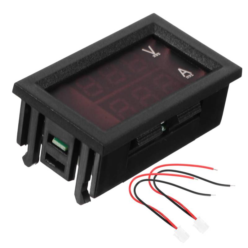 BUGUUYO 1 Stk Spannung und Strom Solarenergie Bieger Leistung Voltmeter Amperemeter Konverter car display screen display Auto digitales Amperemeter Auto Spannungsprüfer Plastik von BUGUUYO