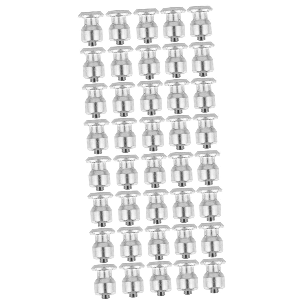 BUGUUYO 100 Stk Reifenspikes Winterreifenbolzen Reifenbolzen Für Auto Rutschfeste Autoschrauben Schraubbolzen Für Autoreifen Reifen Schneespikes Reifen Spikes Wolfram Stahl Material Silver von BUGUUYO