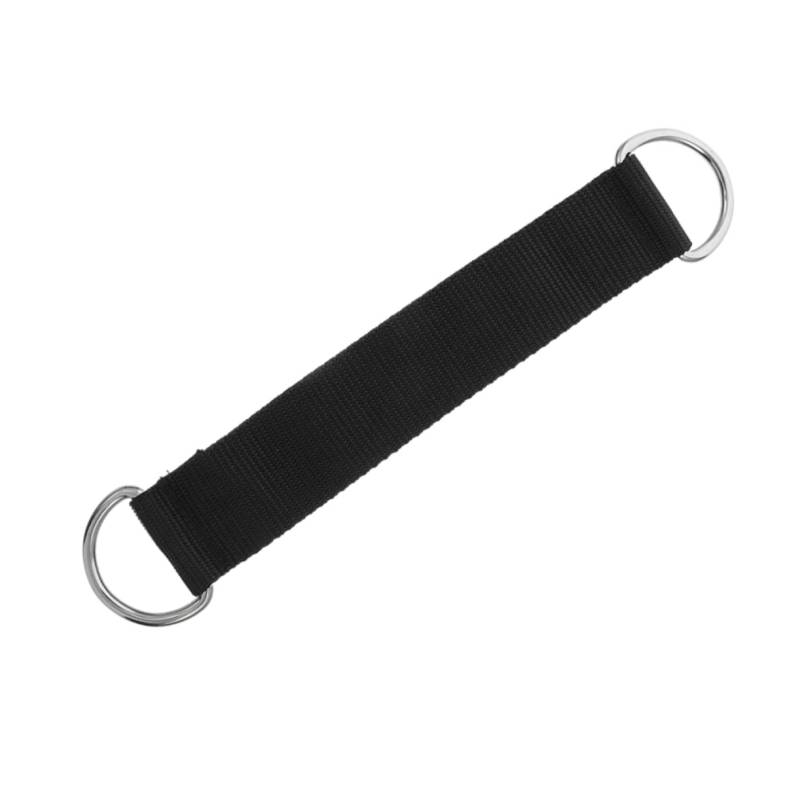 BUGUUYO 1Stk Riemenscheiben hängend Riemen zum Aufhängen von Bäumen Umlenkrolle zum Aufhängen Gürtel Kleiderbügel pullup bar pull-up bars Fitness-Rollenhalter Sportzubehör Polyester Black von BUGUUYO