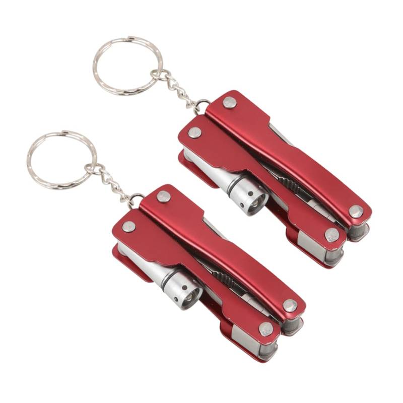 BUGUUYO 2 Stück Fahrzeugmontierte Klappzange Mini Zange Mini Zange Outdoor Camping Taschenzange Multitool Zange Taschenwerkzeuge Und Gadgets Kleine Multifunktionszange von BUGUUYO