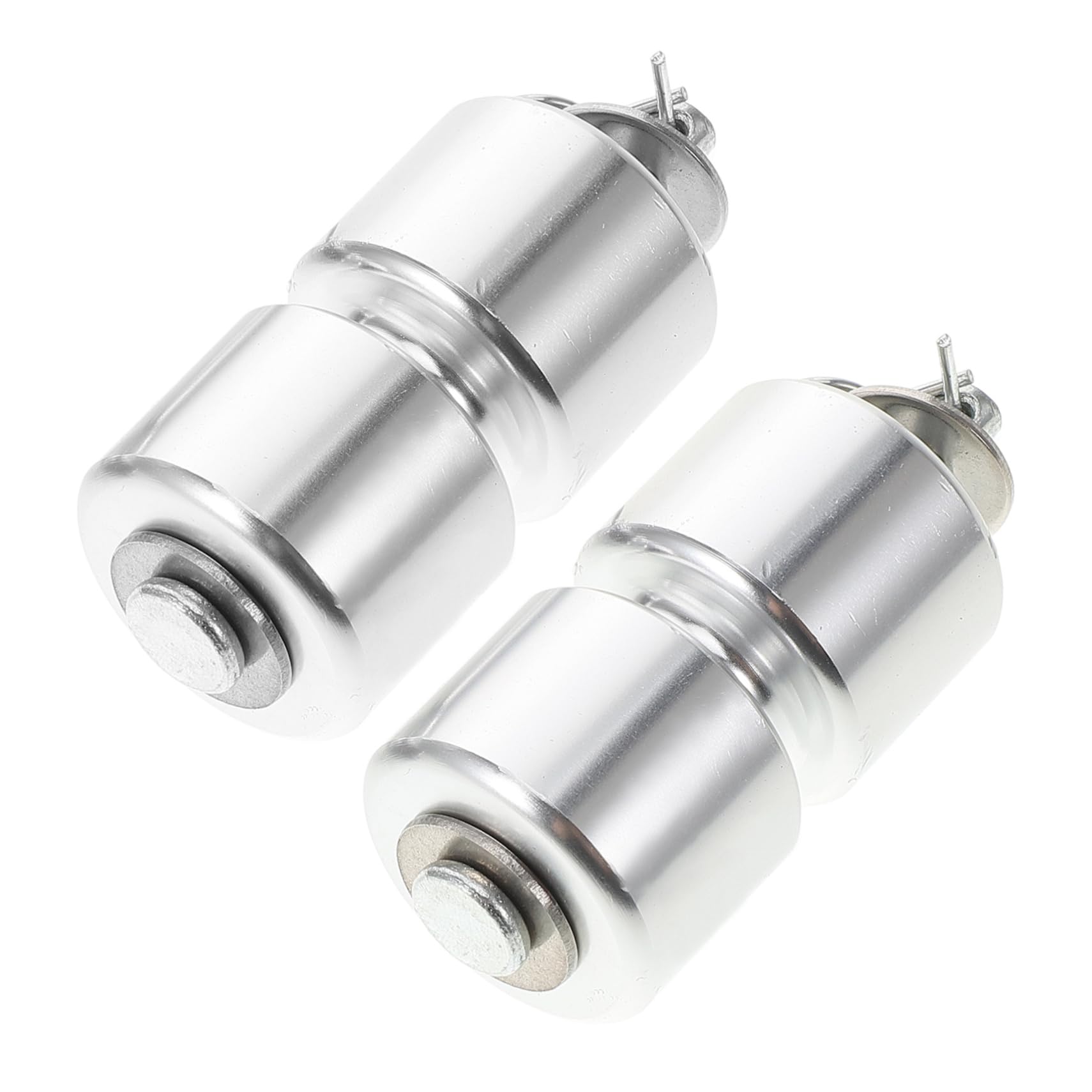 BUGUUYO 2St Hilfswalze Rollensatz für Heckklappe Heckklappen Aufstehhilfe Anhängertür Aufstiegshilfe Zubehör heckklappenheber unterstützung Anhängerteile Aluminiumlegierung Silver von BUGUUYO