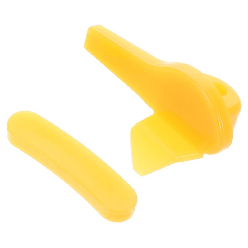 BUGUUYO 2St Vogelkopf-Schutzhülle Retro-Griff manueller Schutz Nabenreifen Reifenwechsel Zubehör Felgenschutz Pads Reifenwechselmaschinen Schutz für Reifenmontiermaschinen Plastik Yellow von BUGUUYO