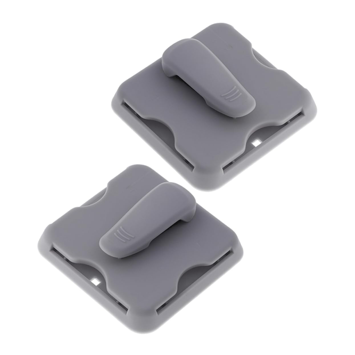 BUGUUYO 2st Auto-Sonnenschutz-Clip Sonnenblendenverlängerung Fürs Auto Organizer Für Die Aufbewahrung Von Autos Auto-Visier-Organizer Aufbewahrungsorganisator Für Autovisiere Plastik Grey von BUGUUYO