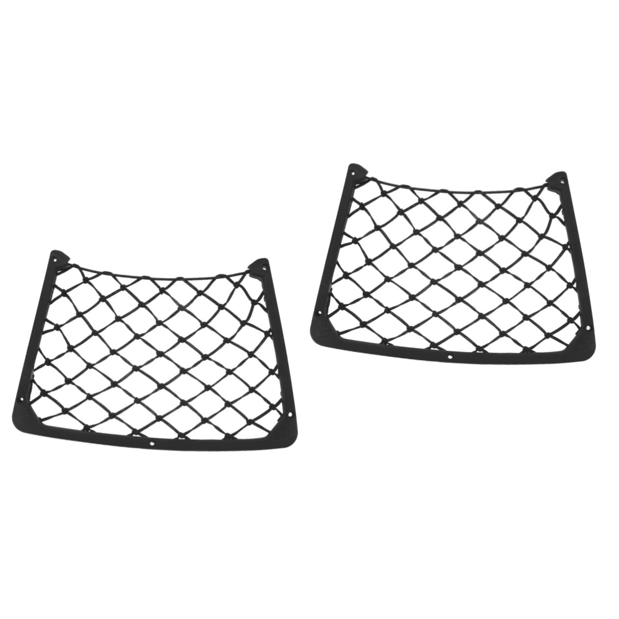 BUGUUYO 2st Netz Mesh-rückentasche Autospeicherversorgung Auto-aufbewahrungstaschen-Organizer Aufbewahrungstasche Für LKW Autotaschen-Organizer Auto Aufbewahrungstasche Abs Black von BUGUUYO