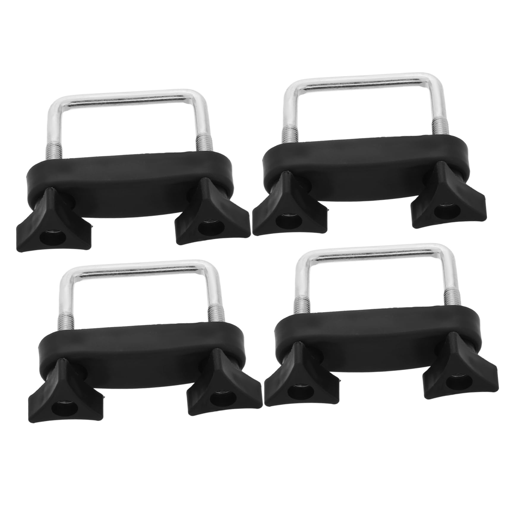 BUGUUYO 4 Stück Dachträger Querträger Clips Autodach Montagehalterungen Querträger Aufhängerklemmen Auto Topper Klemmen Dachreling Clips Anhänger Querträger Clips Automobil von BUGUUYO