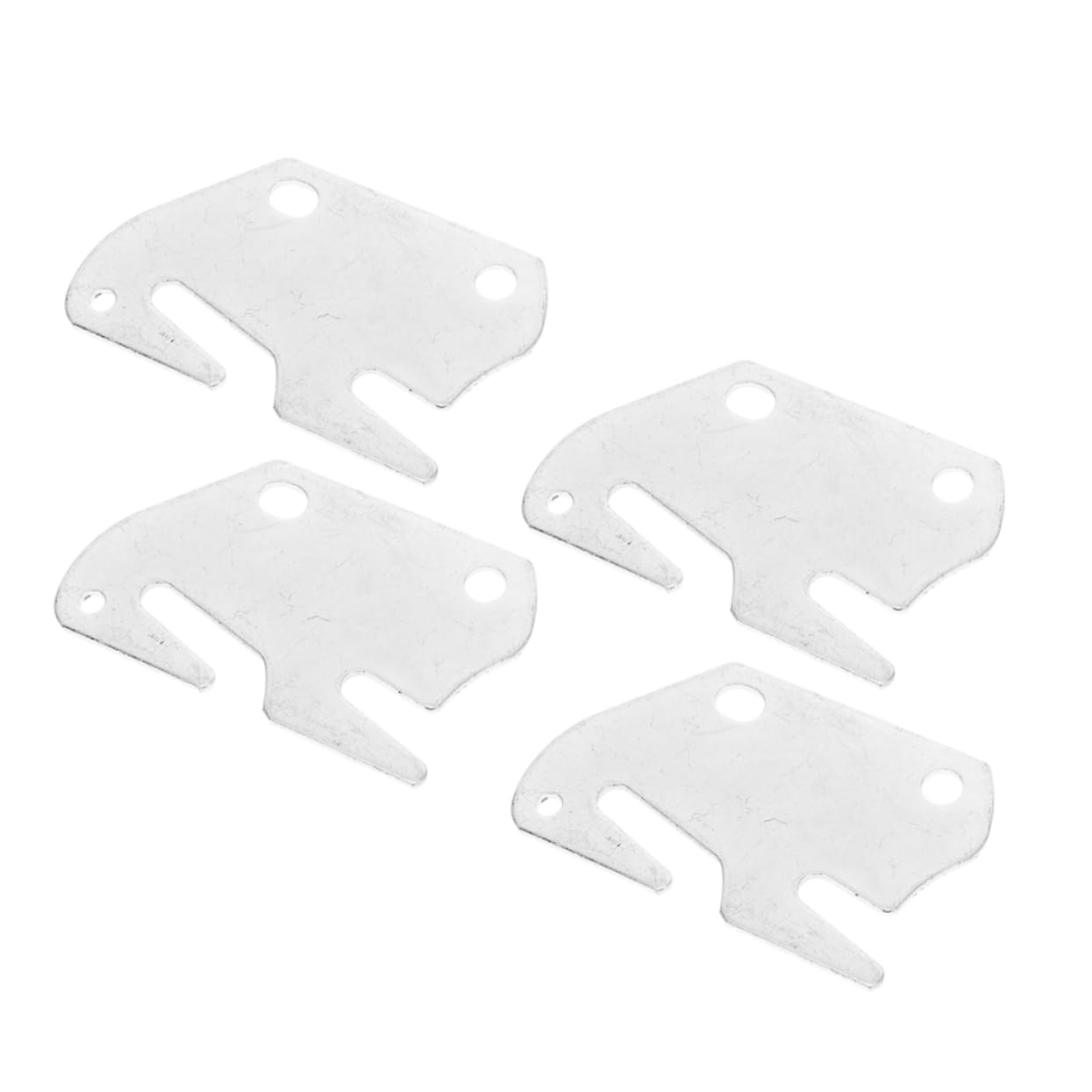 BUGUUYO 4Pcs Möbelanschluss Bettrahmen Bettbretthalterung Hardware Zubehör Invisible Betthalterung Bett Rail Haken Empfänger Halter von BUGUUYO