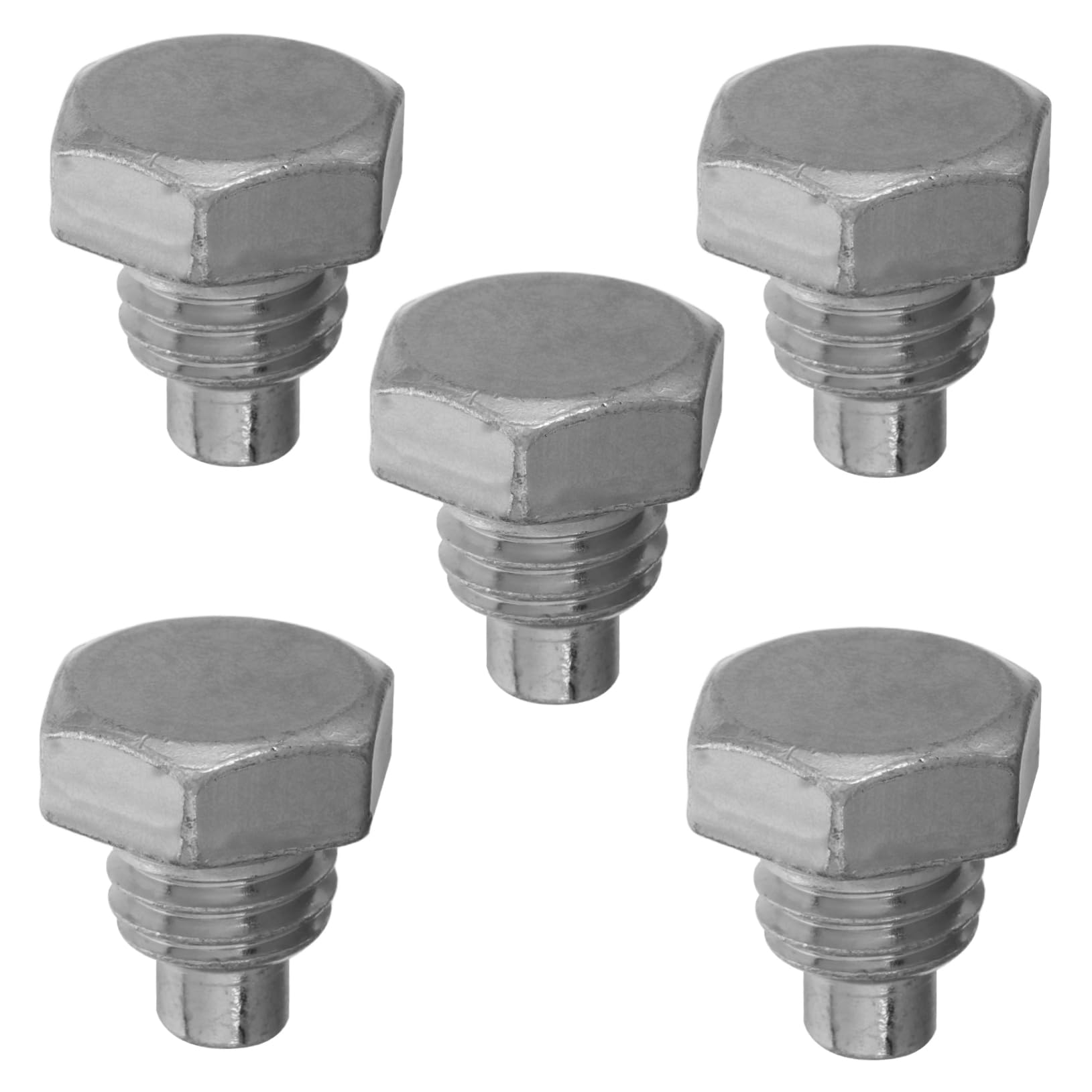 BUGUUYO 5pcs 3 4 Hebeschraube Zubehörbuchse Druckgriff-wagenheber Griffheber Zubehörheber Reparieren Schraubenkopfheber Jack-Rod-bodenbelag Schraube Für Wagenhebergriff Metall Silver von BUGUUYO