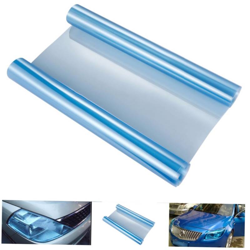 BUGUUYO Auto Aufkleber Folie Für Scheinwerfer Und Rücklichter Tönungsfolie Transparent Für Fahrzeugdekoration Und Individuellen Look UV Beständig Und Wetterfest von BUGUUYO