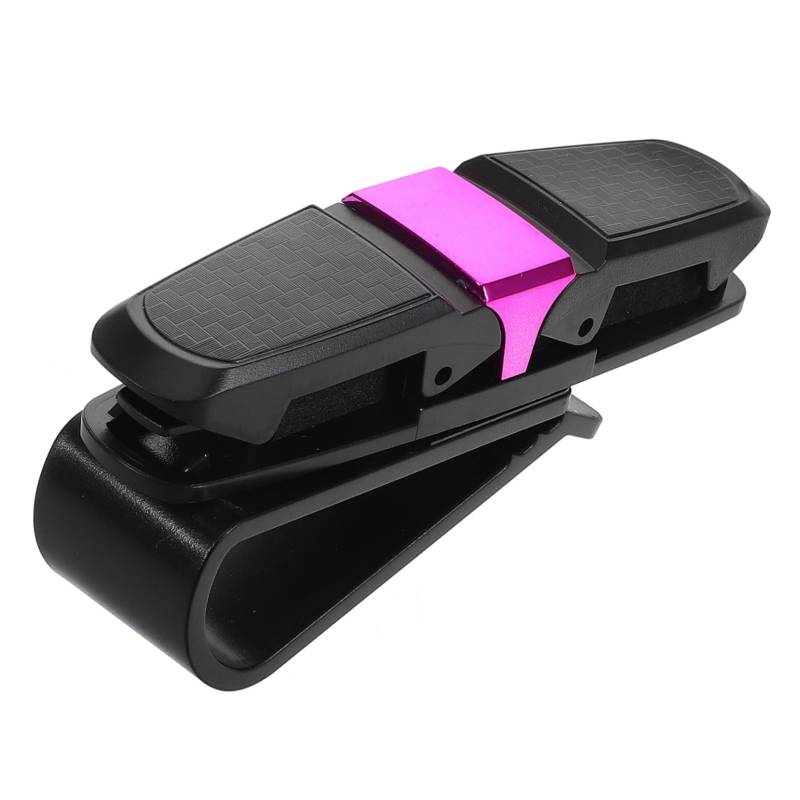 BUGUUYO Autobrillenclip Auto-Visier-Clip Sonnenblenden-Sonnenbrillen-Organizer Brillenhalter Fürs Auto Sonnenbrillenclip Für Autovisier Auto Sonnenbrillenhalter Clip LKW-zubehör Abs von BUGUUYO