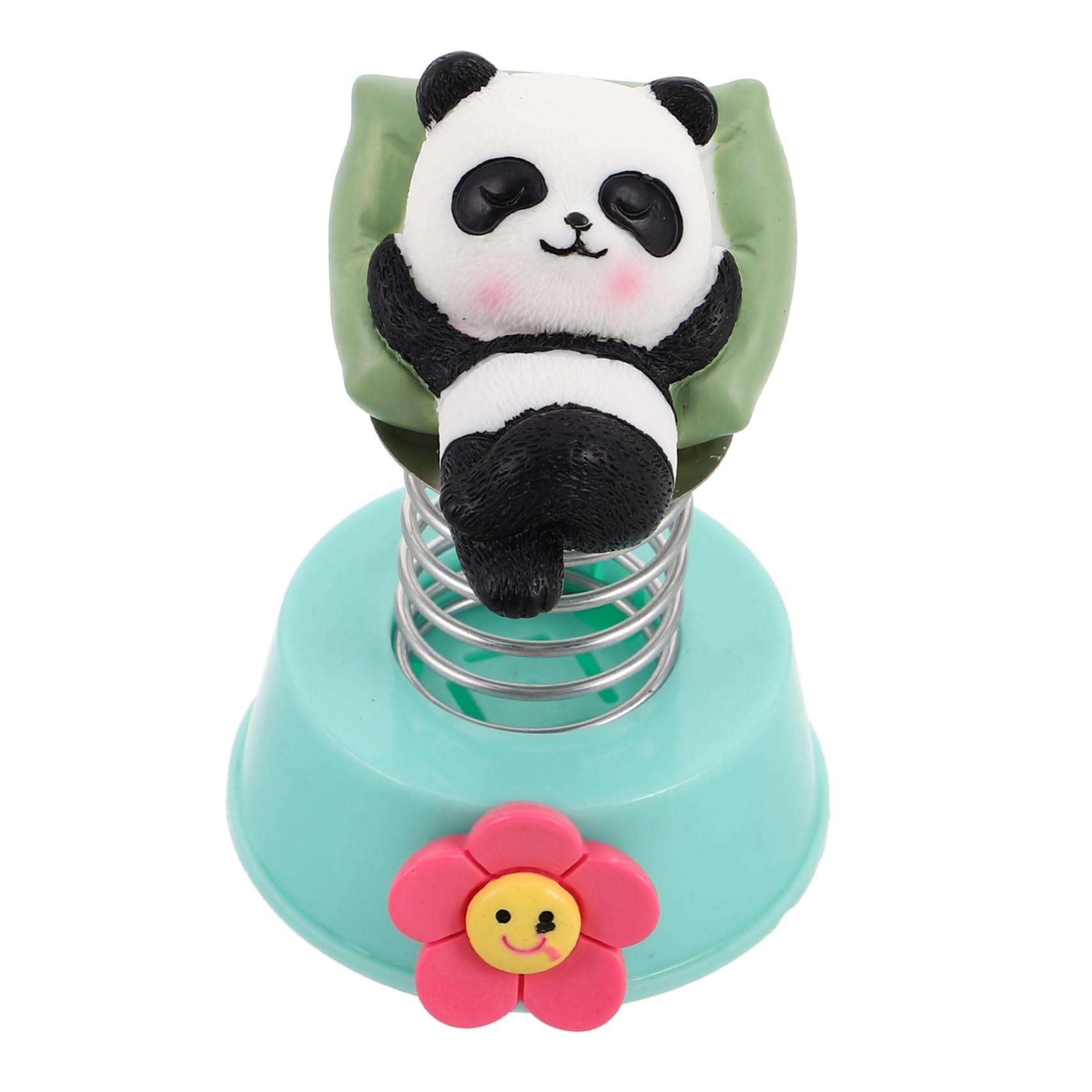 BUGUUYO Autoschmuck Desktop-tierstatue Panda Kuchen Topper Auto Armaturenbrett Bobblehead Süßes Autoornament Süße Pandafigur Panda-autodekor Panda-desktop-dekoration Panda-zubehör Harz von BUGUUYO