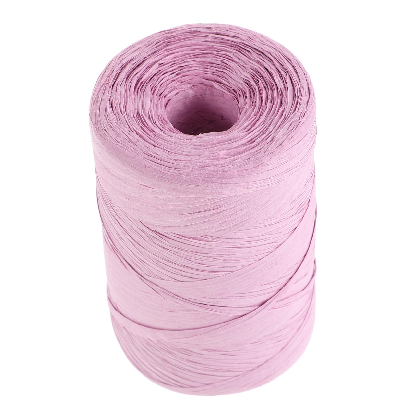 BUGUUYO Diy-versorgung Diy-dekorationshandwerk Bastelmaterial Zum Selbermachen Bastpapierband Blumenarrangement Strauß Verpackung Bastseil Dekoratives Band Bastelbedarf Rosa Kopierpapier von BUGUUYO