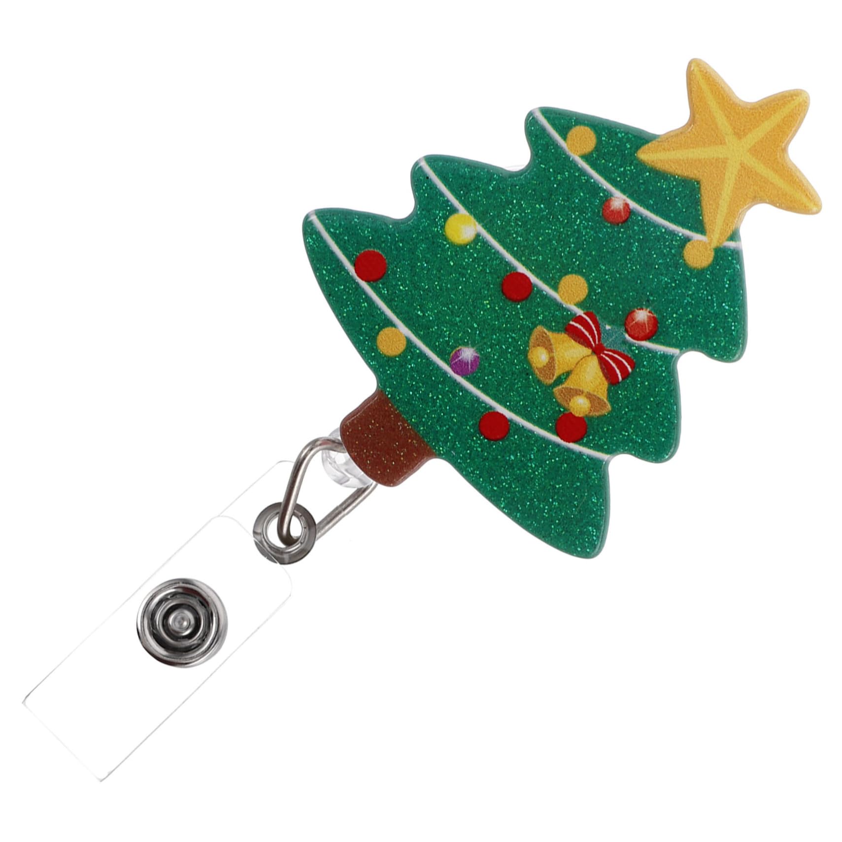 BUGUUYO Feiertags Lanyards Einziehbare Ausweishalter Für Ausweisrollen Einziehbarer Weihnachts Ausweisrollenhalter Einziehbarer Ausweishalter Einziehbarer Namensschildhalter von BUGUUYO