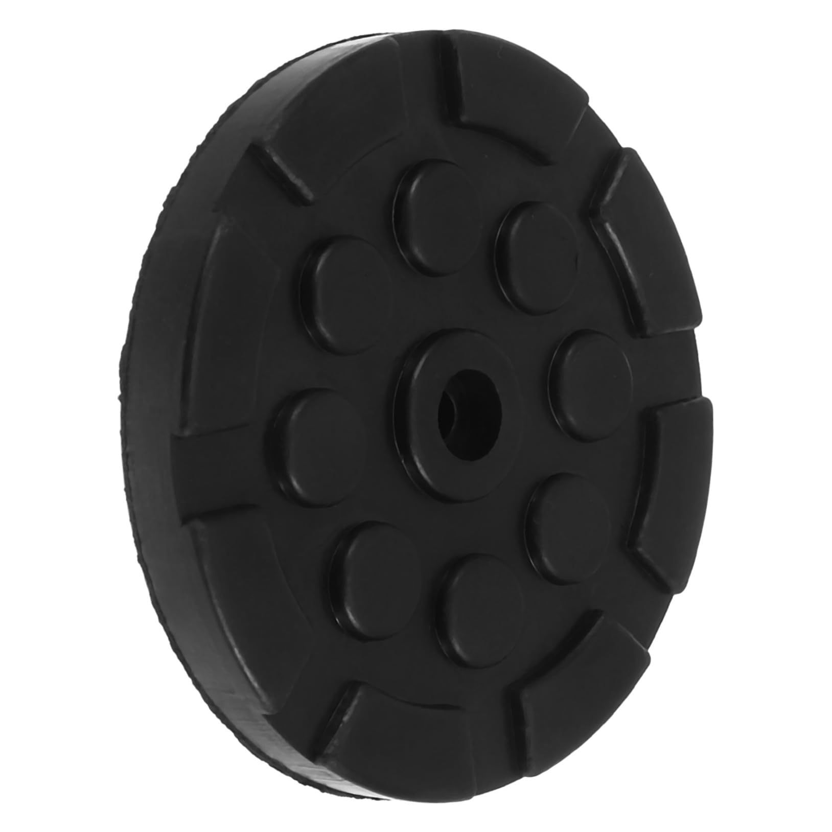 BUGUUYO Gummiauflage Anheben Bodenheber Mit Niedrigem Profil Rundes Gummi-armpolster Jack-Pads Gummischale Für Autohebebühne Universal-wagenheber-gummipads Klemmschweißbuchsenadapter Black von BUGUUYO