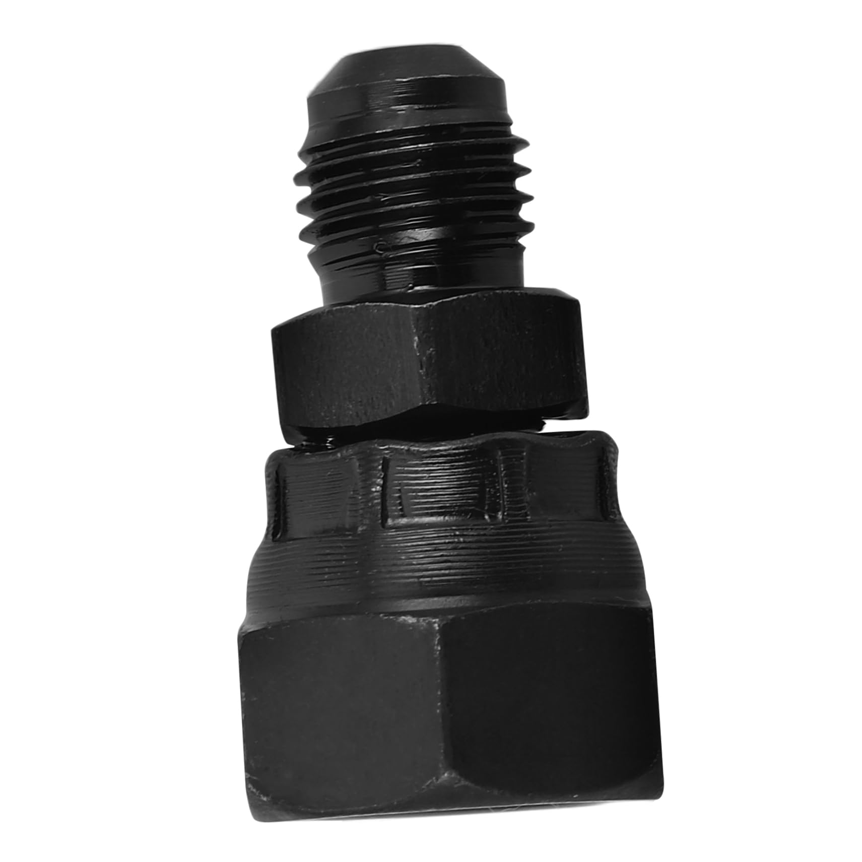 BUGUUYO Hochdruck-Kraftstoffeinspritzer Kraftstoffanschluss Einspritzadapter Kraftstoffförderung motor zubehör Autolager Adapter für Kraftstoffleitungen Kraftstoffadapter- Black von BUGUUYO