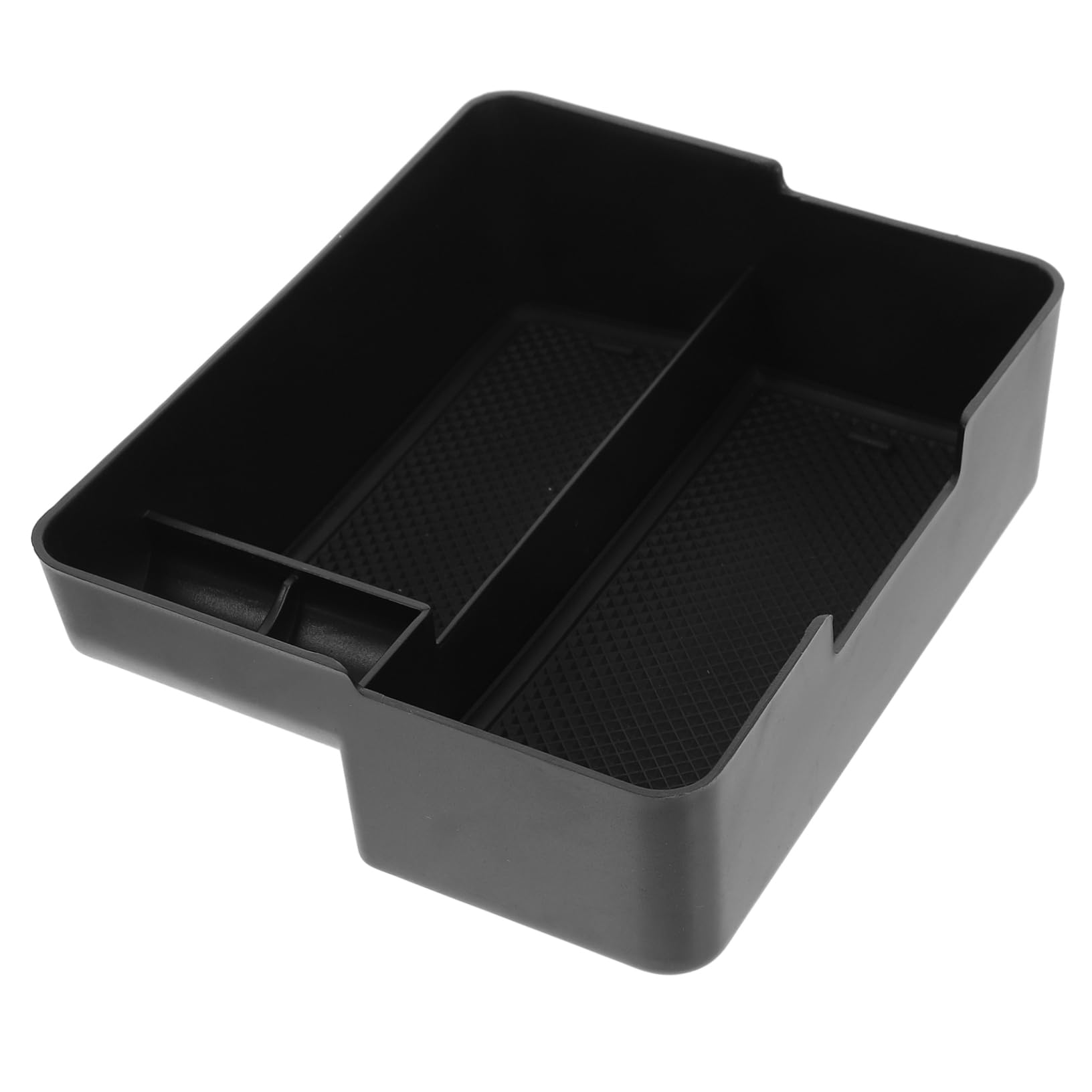 BUGUUYO - Model Mittelkonsole Aufbewahrungskorb Organizer-Tablett für die Mittelkonsole des Autofach-Organizer, Mittelkonsole Konsolen-Organizer Plastik Black von BUGUUYO