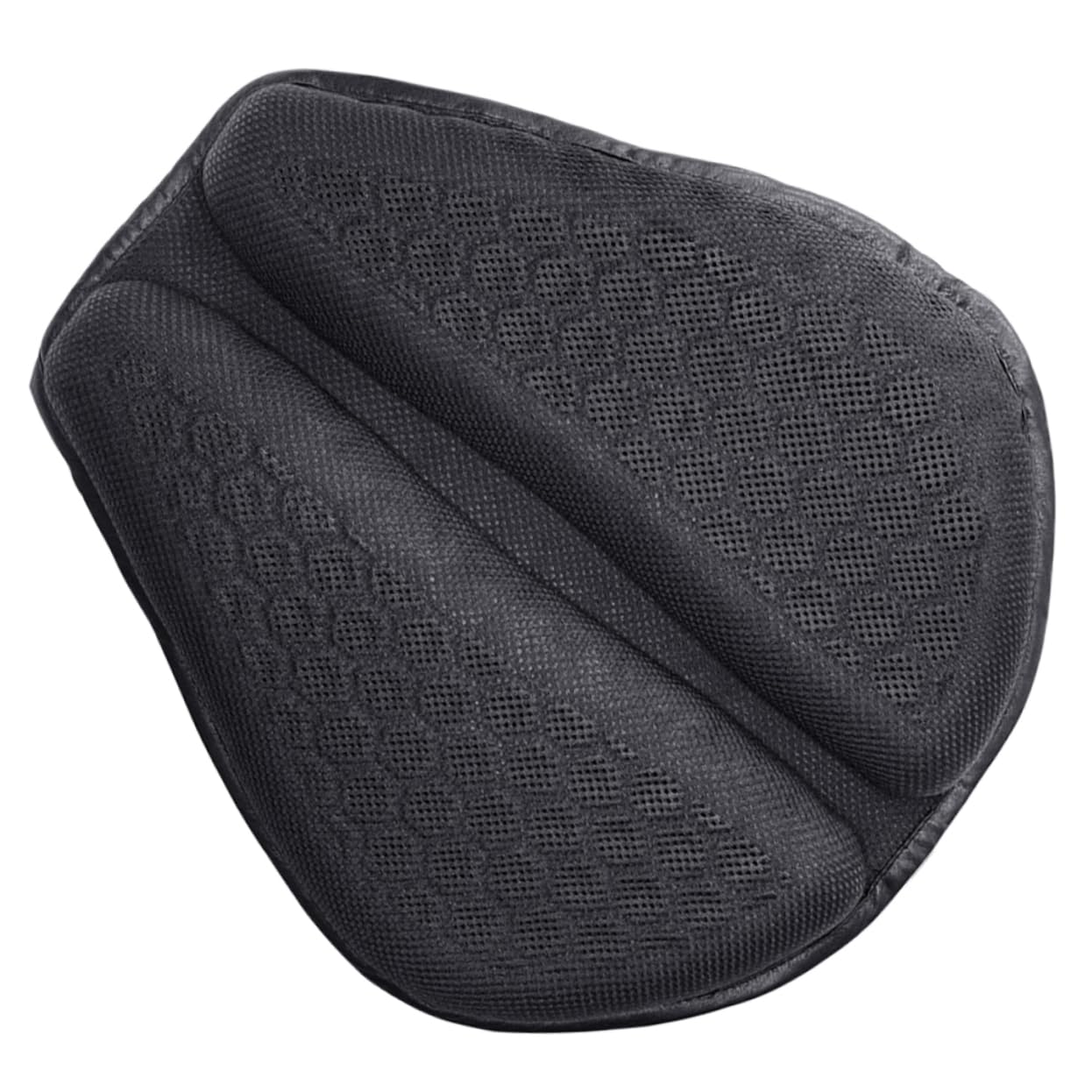 BUGUUYO Sitzkissen motorradzubehör motorroller zubehör motorbike accessories Sitzbezug für -Pad Motorradkissen wiederverwendbares Sitzkissen Schaum Black von BUGUUYO