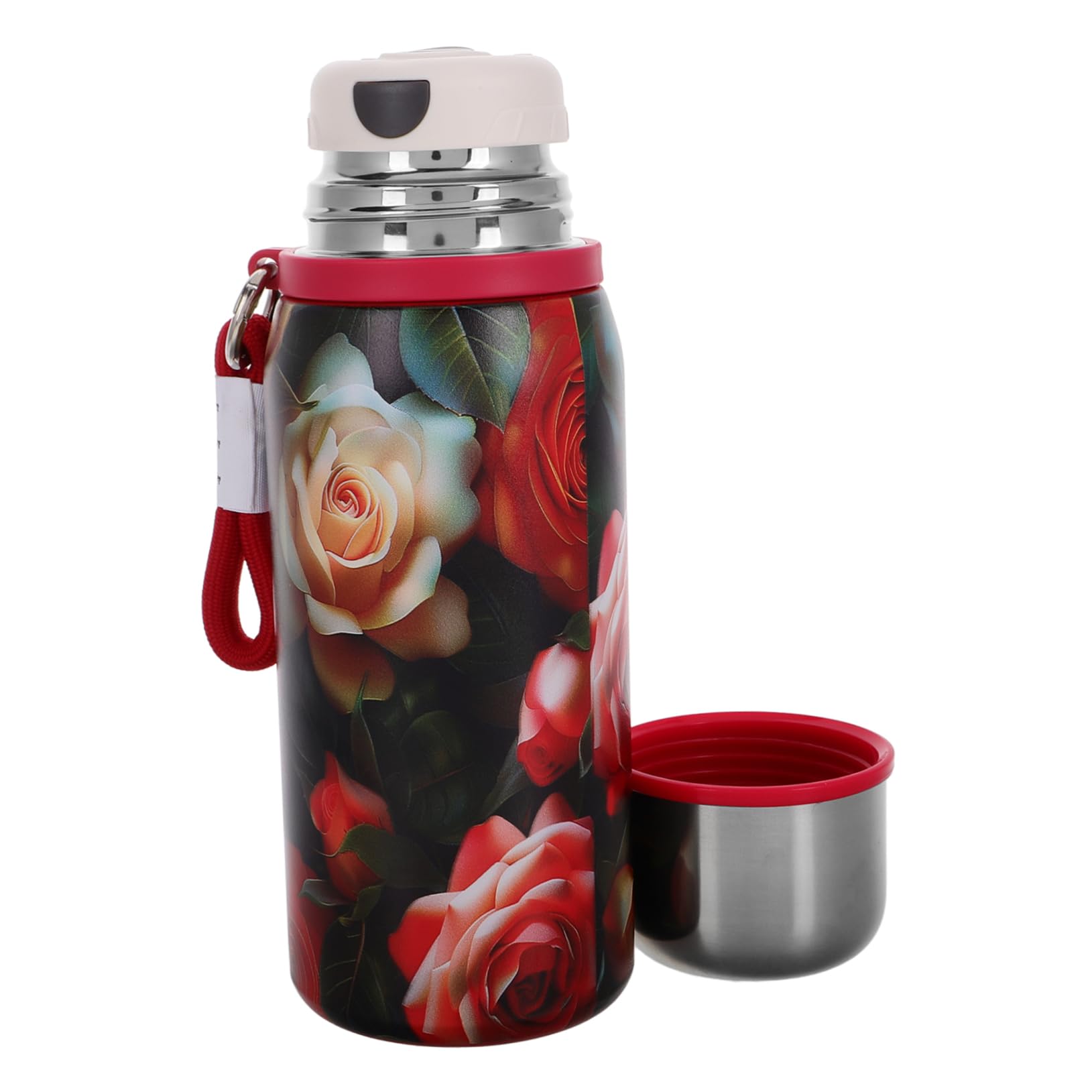 BUGUUYO Tasse Kind Wasserflasche Reisebecher Edelstahl Wasserflasche Wassergläser Isolierbecher Reisekaffeebecher Reisekaffeetassen Wasserbecher Wasserkocher Wasserbecher 304 Edelstahl von BUGUUYO