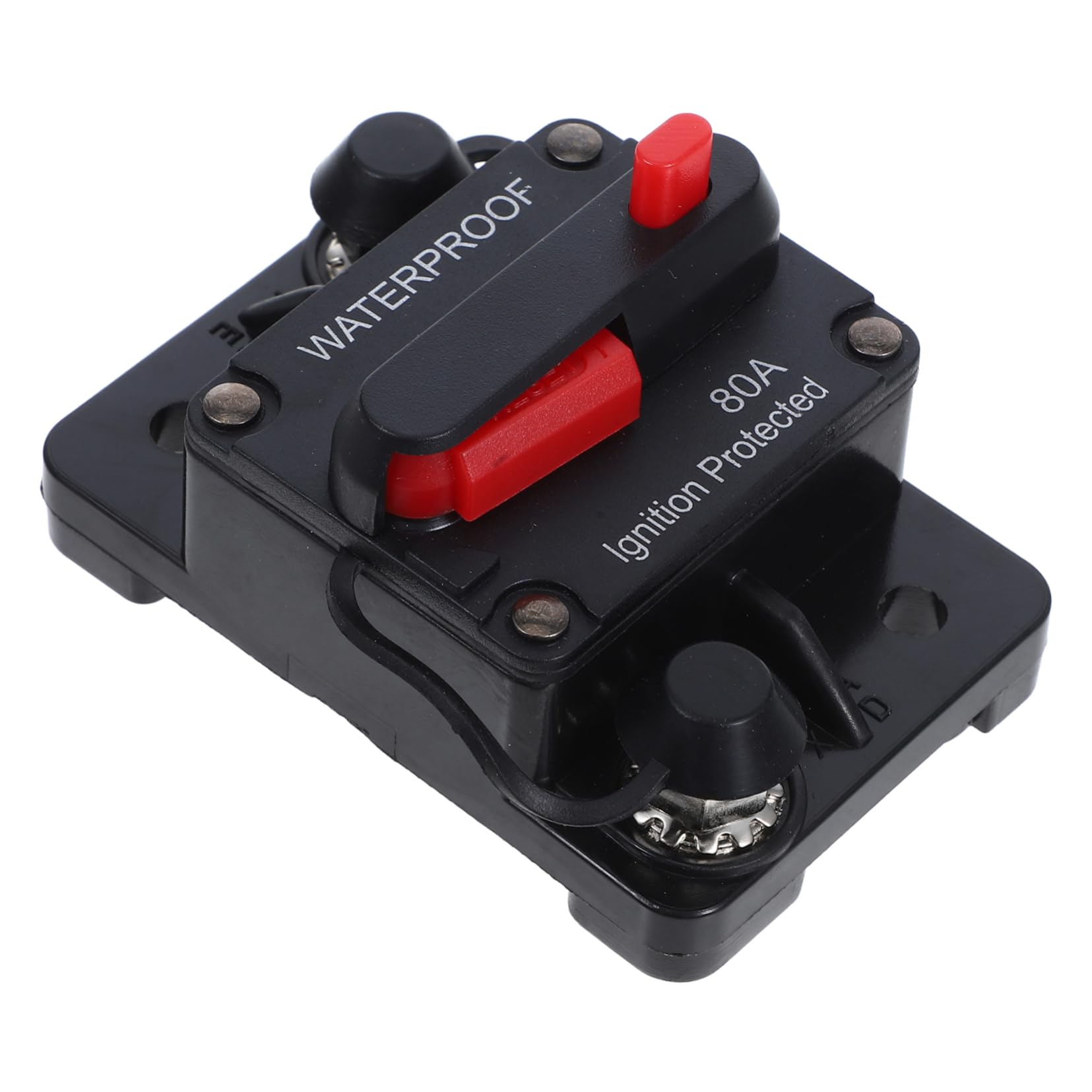 BUGUUYO charger ladegeräte Auto-Sicherung truck lastwagen the breaker Adapter marine Leistungsschalter Auto-Inline-Sicherung Motor Verstärker Mini-Leistungsschalter Sicherungsautomat Black von BUGUUYO