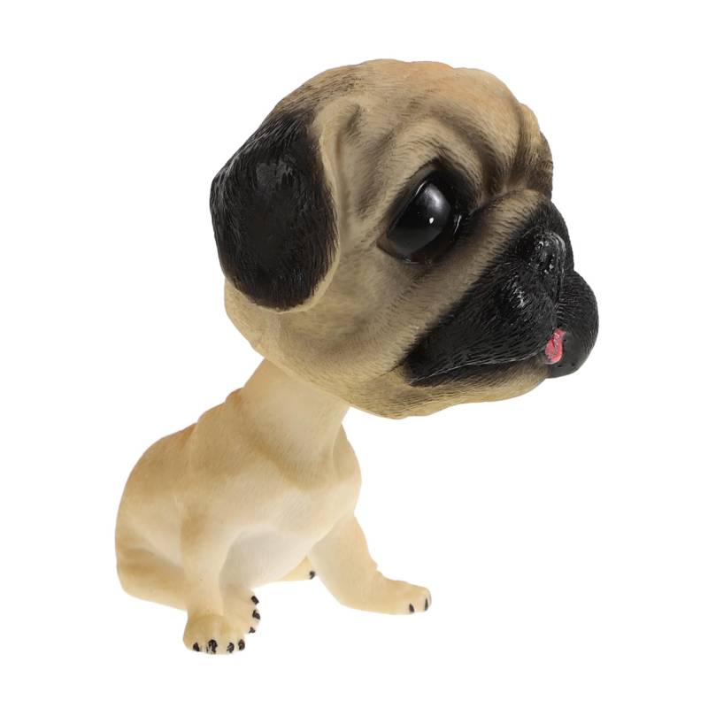 BUGUUYO üße Wackelfigur Hund Interaktives Dashboard Für Auto Lustiger Bulldog Bobblehead Aus Hochwertigem Resin Originelle Auto Dekoration Für Hundeliebhaber von BUGUUYO