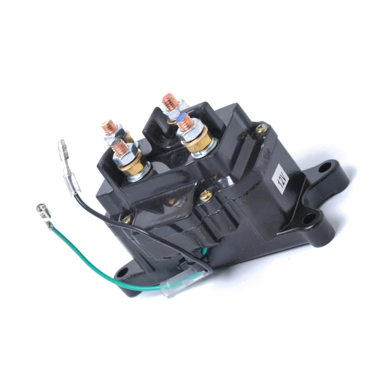 BUGUUYO und Relais voltace engine elektrikkabel electric cable akkuföhn elektrotacker akku ATV Windenrelais Hilfsschütz Windenschütz Black von BUGUUYO