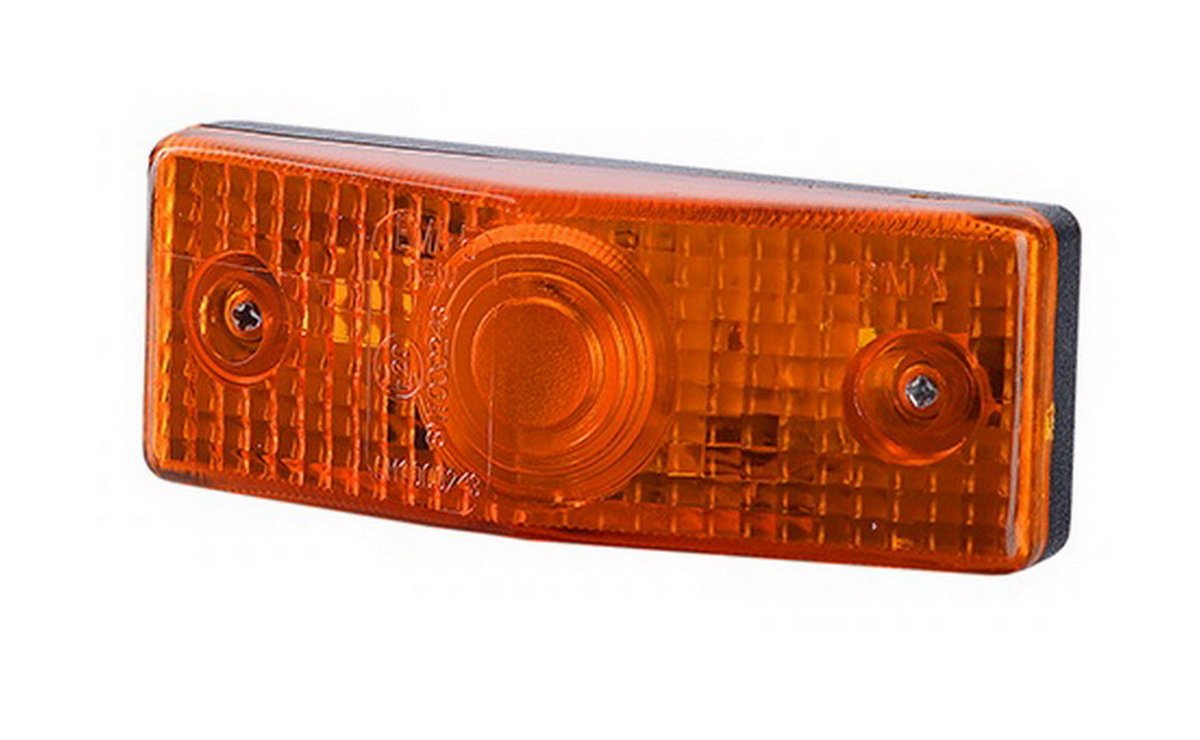 BUL BARS 1 x Orange Begrenzungsleuchte Seitenleuchte 12V 24V mit E-Prüfzeichen Positionsleuchte Umrissleuchte Anhänger Wohnwagen LKW PKW Leuchte Licht Birne von BUL BARS
