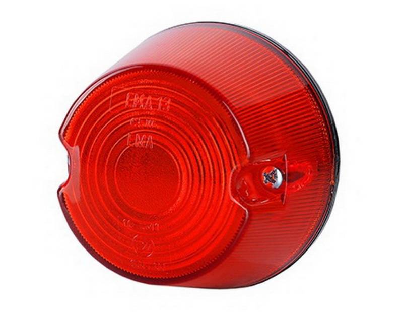 BUL BARS 1 x Rot Begrenzungsleuchte Seitenleuchte 12V 24V mit E-Prüfzeichen Positionsleuchte Umrissleuchte Anhänger Wohnwagen LKW PKW Rück Leuchte Licht Birne von BUL BARS