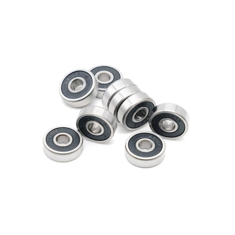 8 Stücke 608RS Lager 8 * 22 * 7mm ABEC-7 Skateboard Roller 608 2RS Kugellager Miniatur Skate Roller 608-2RS 608 RS Lager von BUTPDYPEP