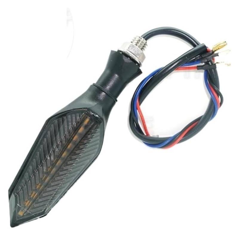 BUTUFYTR Blinkerleuchten 12V 48V 52V 60V E Motorrad Moto Motorrad Blinker Licht Blinker Blinker Anzeige Zubehör(12V Blue Red Set) von BUTUFYTR