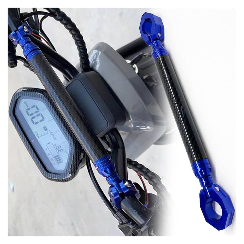 Für CB150R CB125R CB300R CB250R CB650R CB1000R 22MM Lenker Balance Bar Handy-Navigation Halterung Motorrad GPS Navigationshalterung(Blau) von BUTUFYTR