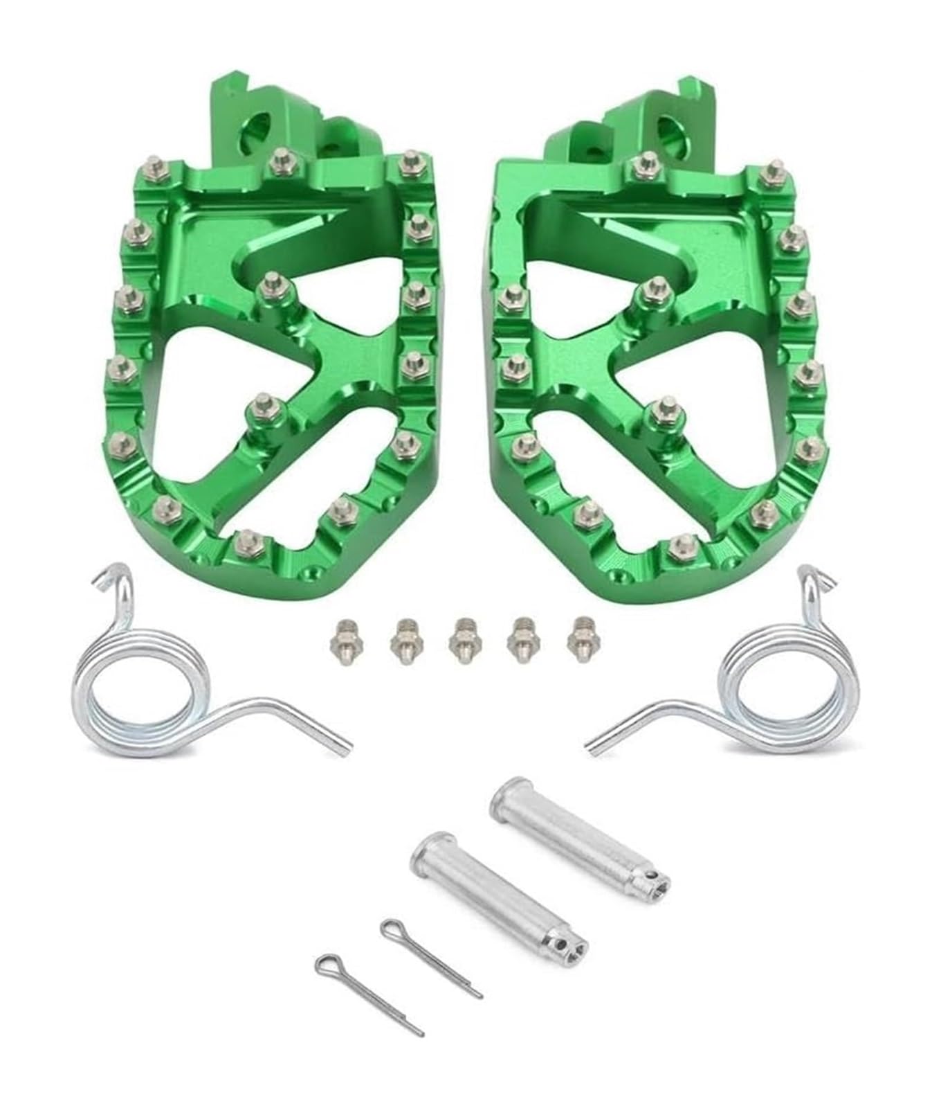 Für Kawa&saki Für KLX450R 2008-2013 Für KX450F Für KXF450 2007-2018 Fußrasten Fußrasten Pedal Fußstütze Fussrasten Motorrad(Set B) von BUTUFYTR