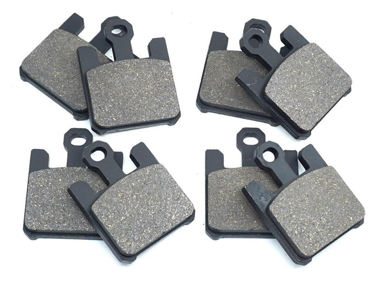 Für Kawa&saki Für Ninja Für ZX12R 2004-2007 Für ZX 12R Vorne Hinten Bremsbeläge Kit Motorrad Bremsbeläge Motorrad Bremsbelag(4xFront Brake Pads) von BUTUFYTR