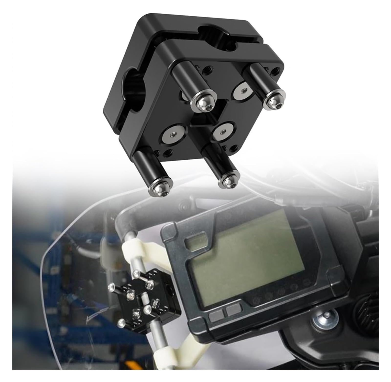 Für Y&amaha Für Super Für Tenere XTZ1200 2014-2022 Halter GPS R12 Halterung Zubehör Motorrad Motorrad GPS Navigationshalterung von BUTUFYTR