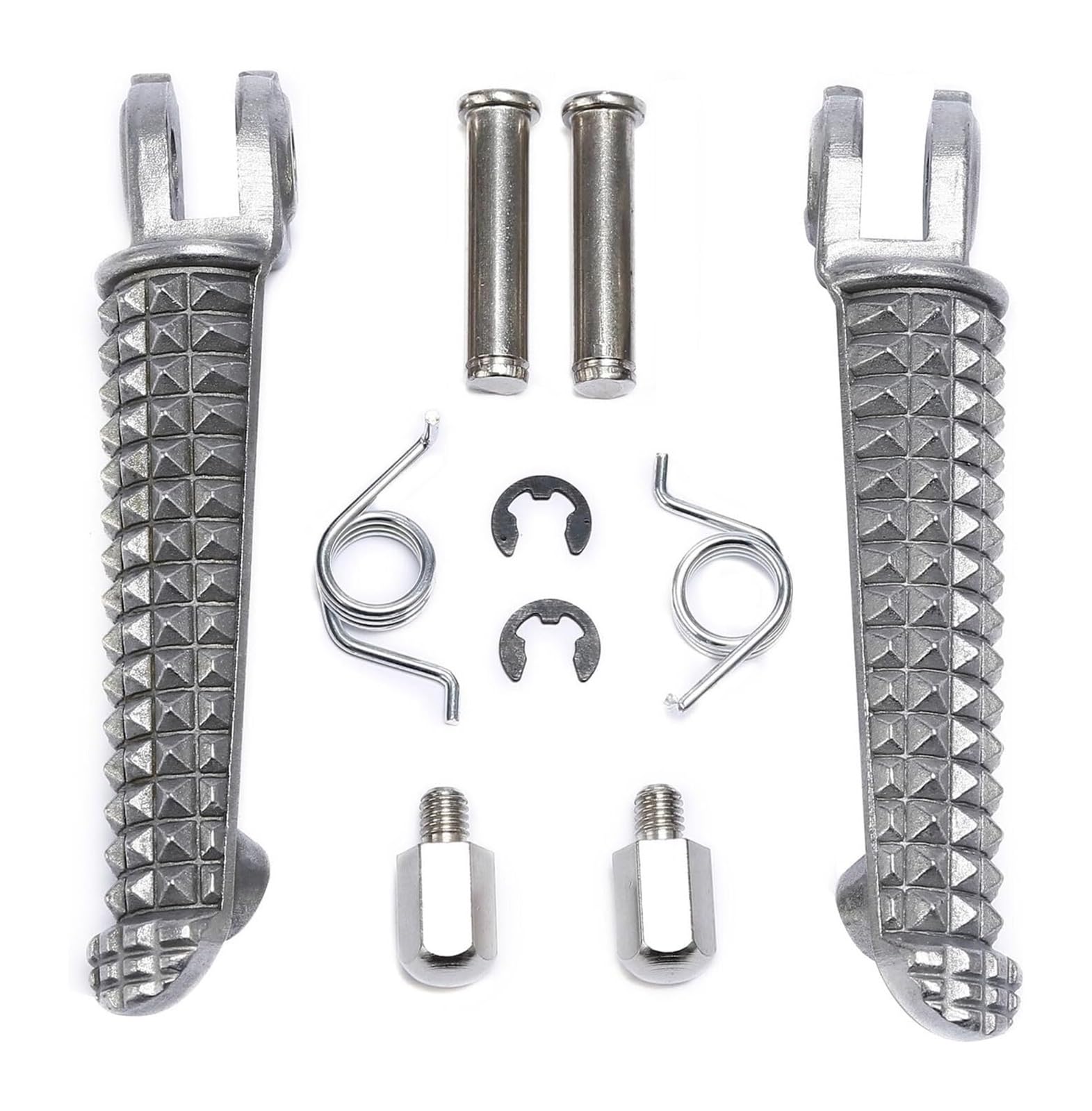 Für YZFR6 2006-2020 Pedale Ruht Motorrad Pedal Motorrad Vorne Fußstütze Halterung Set Oder Fußrasten Fussrasten Motorrad(Only Footpegs) von BUTUFYTR