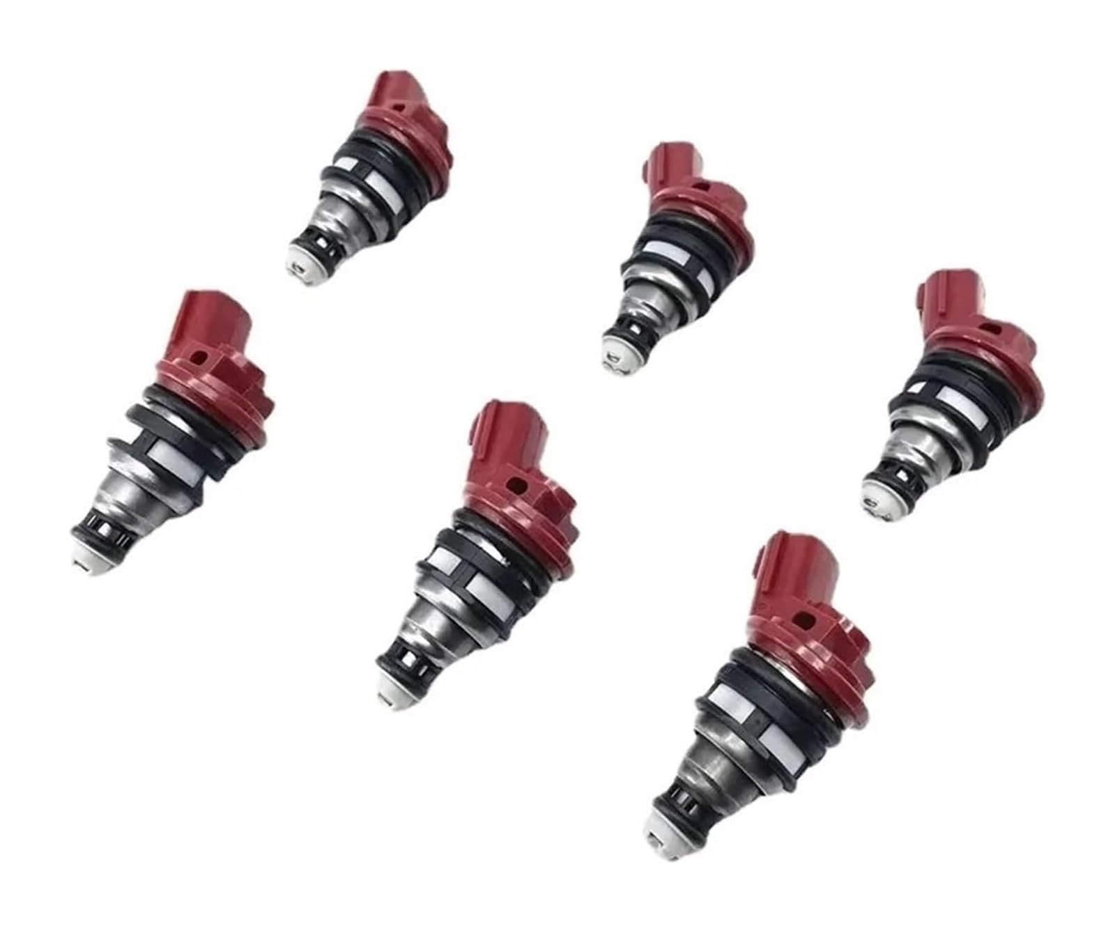 Kraftstoffeinspritzdüsen Für Altima Für Maxima 300ZX 240SX Kraftstoff Injektor 16600-53J00 A46-00 Benzin Kraftstoff Injektor Düse(6pcs) von BUTUFYTR