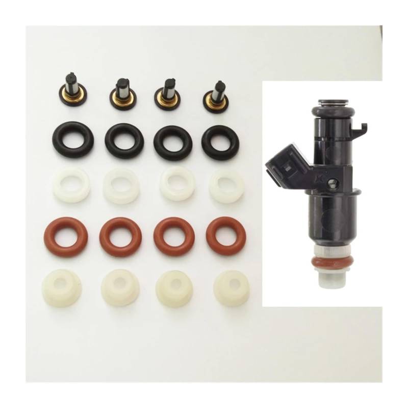 Kraftstoffeinspritzdüsen Für FJ1203 FJ1045 FJ785 FJ486 16450PWA003 16450-RNA-A01 4sets Kraftstoff Injektor Reparatur Kit Auto Kraftstoff Injektor Düse von BUTUFYTR