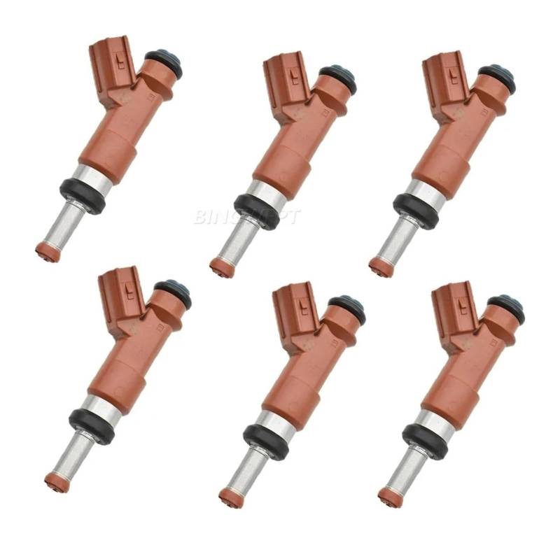 Kraftstoffeinspritzdüsen Für T&oyota Für Camry Für Avalon Für Highlander Für RAV 4 35 2GR Motor Düse 23250-0P040 6PCS Kraftstoff Injektor Düse von BUTUFYTR