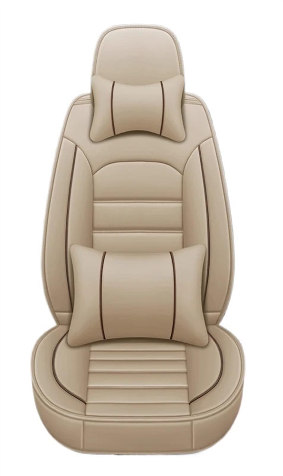 BUUNHI Auto-Schonbezüge Autositzbezüge Leder Komplettset Zubehör Autositzschoner(9 PCS-04) von BUUNHI