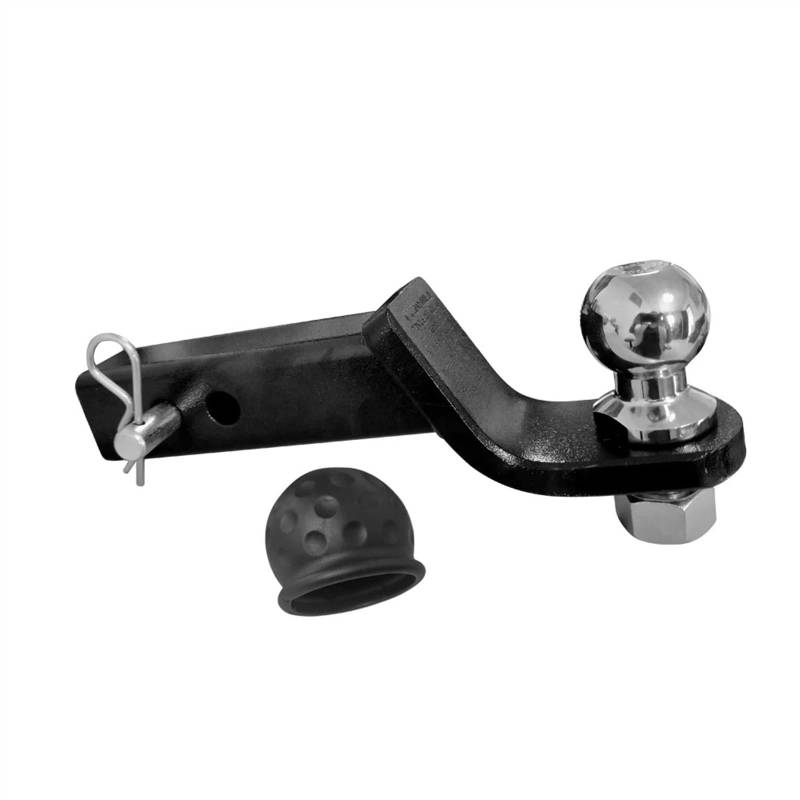 anhängerkupplung 4 Zoll Drop Anhängerkupplung Tow Bar Ball Mount Zunge Hitch Anhänger Auto RV Boot Teile zubehör Hitch(with 2 inch Ball) von BUUNHI