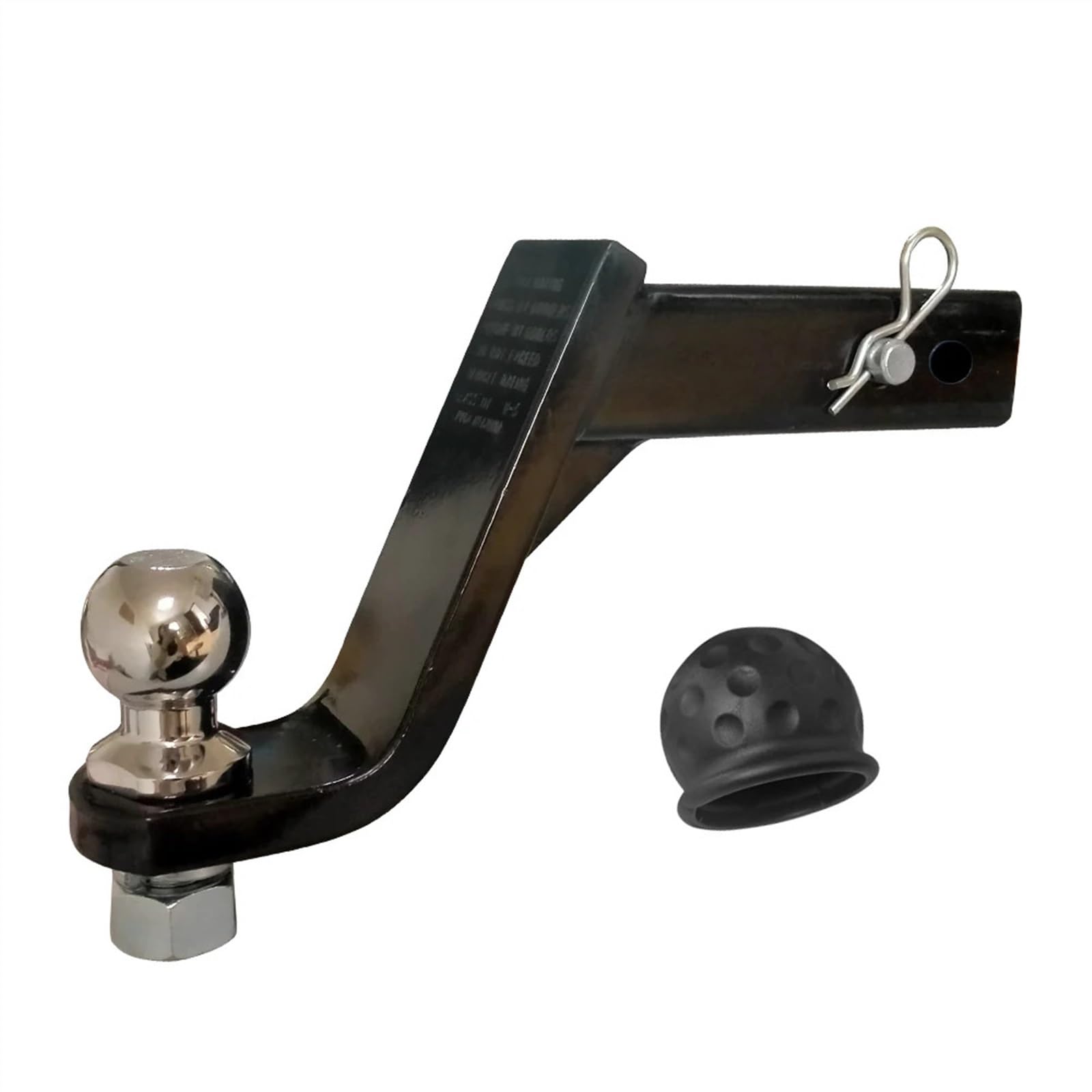 anhängerkupplung 6 Zoll Drop Anhängerkupplung Tow Bar Ball Mount Zunge Hitch Anhänger Auto RV Boot Teile zubehör Hitch(with 2 inch Ball) von BUUNHI