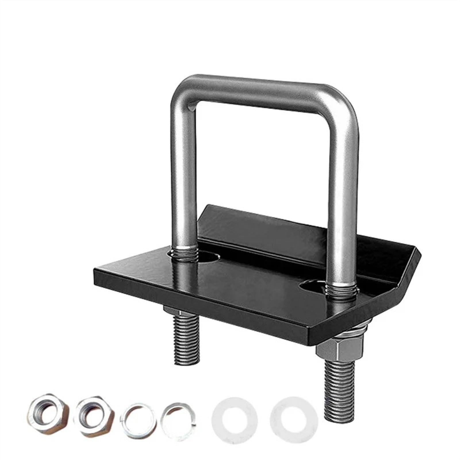 anhängerkupplung U-Bolzen Heavy-Duty Anti-Rassel Stabilisator Dämpfer Hitch Spanner Lock Unten Abschleppen Klemme Allgemeine Anhänger Kupplungen Zubehör Anhängerschloss von BUUNHI