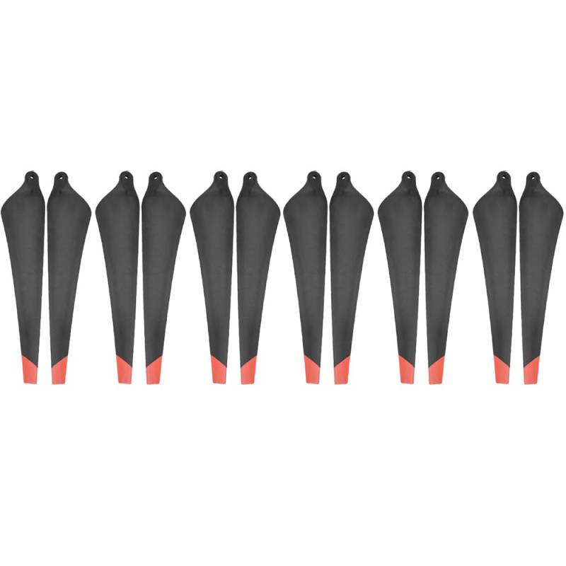 Zubehör Ersatzteile For D JI T30 propeller 3820S Propeller Carbon Faser Nylon Mix CW CCW Klinge Requisiten for D Agras T30 landwirtschaft Drone Reparatur Zubehör für Drohnen(Orange Props 12pcs) von BUYFKG