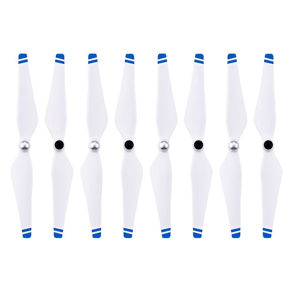 Zubehör Ersatzteile For D Phantom 3 Advanced Standard Pro SE 2 VN 8 stücke 9450 Propeller Drone teile Requisiten Ersatz Klinge Drone zubehör für Drohnen(Blauw) von BUYFKG