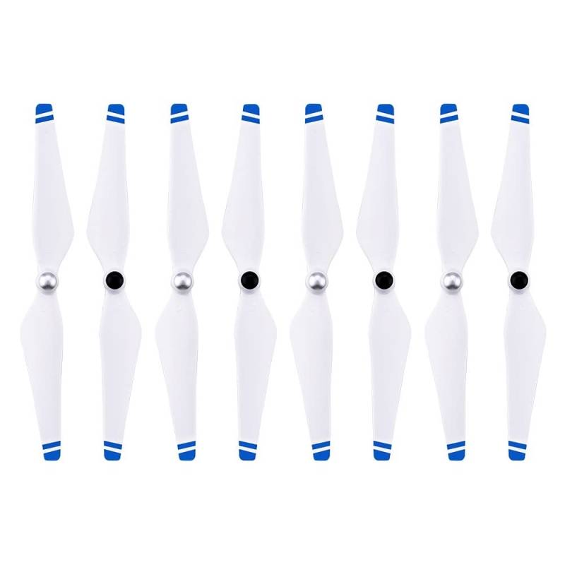 Zubehör Ersatzteile For D Phantom 3 Advanced Standard Pro SE 2 VN 8 stücke 9450 Propeller Drone teile Requisiten Ersatz Klinge Drone zubehör für Drohnen(Blauw) von BUYFKG