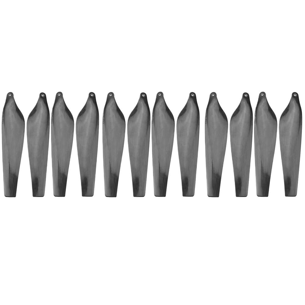 Zubehör Ersatzteile For D T30 Agras Propeller 3820s Carbon Faser Nylon Folding Propeller for D T30 CW/CCW Landwirtschaft Anlage Drone Reparatur Zubehör für Drohnen(Carbon Fiber D-12pcs) von BUYFKG