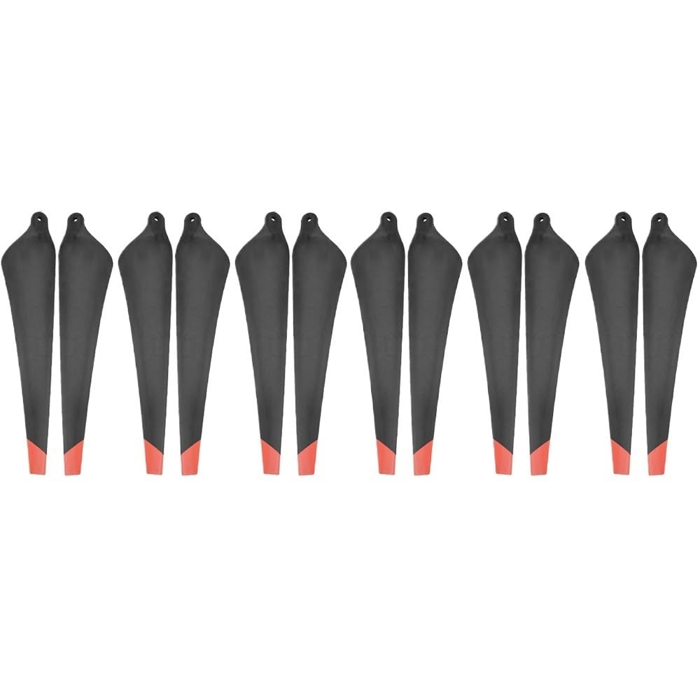 Zubehör Ersatzteile For D T30 Agras Propeller 3820s Carbon Faser Nylon Folding Propeller for D T30 CW/CCW Landwirtschaft Anlage Drone Reparatur Zubehör für Drohnen(Carbon Props A 12pcs) von BUYFKG