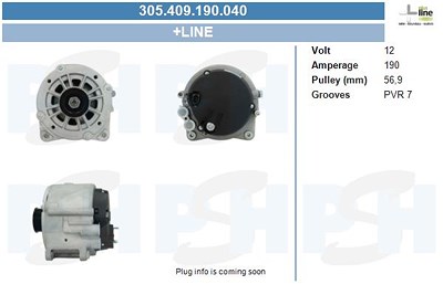 Bv Psh Generator [Hersteller-Nr. 305.409.190.040] für VW von BV PSH