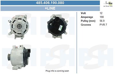 Bv Psh Generator [Hersteller-Nr. 485.406.190.080] für Porsche von BV PSH