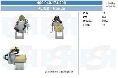 Bv Psh Starter [Hersteller-Nr. 400.040.174.200] von BV PSH